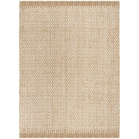 Safavieh Natural Fiber Medium Rectangle Area Rug, Natural and Ivory - 5 x 8 ft. NF182A-5